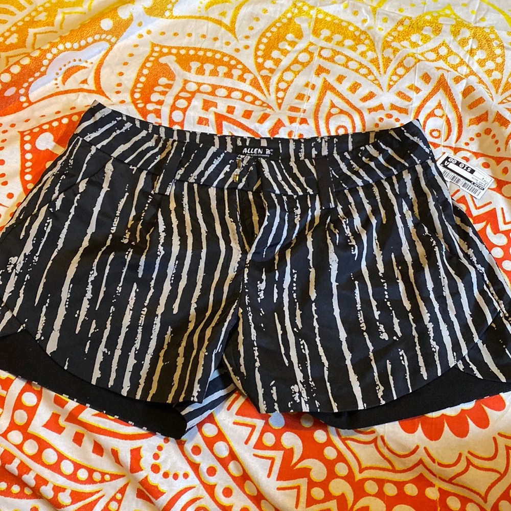 Zebra Print Shorts